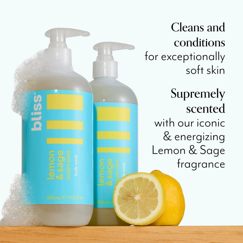 Lemon & Sage Soapy Suds Body Wash