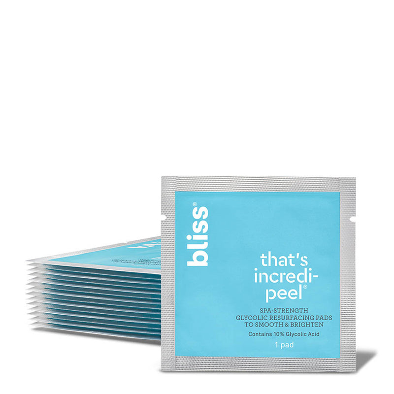 Bliss That's Incredi-peel Glycolic Acid Pads