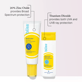 Bliss Ultimate Sun Defense Duo key benefits